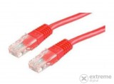 Roline UTP CAT5e patch kábel 0,5m, piros