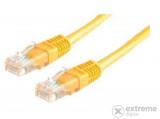 Roline UTP CAT6 patch kábel 1m, sárga