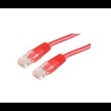 Roline UTP CAT6 patch kábel 5m piros (CAT6 patch k&#225;bel 5m piros) - UTP
