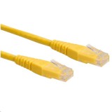 Roline UTP patch kábel CAT6 0.3m sárga (21.15.1512-50) (21.15.1512-50) - UTP