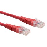 Roline UTP patch kábel CAT6 7m piros (21.15.1571-50) (21.15.1571-50) - UTP