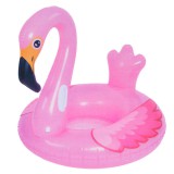 Rózsaszín flamingó medence matrac - 110x104x94 cm, strandmatrac
