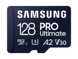 Samsung 128GB microSDXC Pro Ultimate Class10 U3 A2 V30 + adapterrel MB-MY128SA/WW