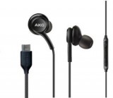 Samsung AKG headset Type-C csatlakozóval, gyári, fekete, EO-IC100BBE