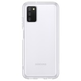 Samsung EF-QA038TT Galaxy A03s Soft Clear átlátszó gyári mobiltelefon tok