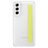 Samsung EF-XG990CWEGWW Galaxy S21 FE 5G gyári fehér műanyag mobiltelefon tok
