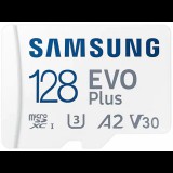 Samsung EVO Plus 128GB microSD (MB-MC128KA/EU) memória kártya adapterrel (MB-MC128KA/EU) - Memóriakártya