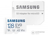 Samsung EVOPlus Blue microSDXC memóriakártya, 128GB