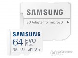 Samsung EVOPlus Blue microSDXC memóriakártya, 64GB