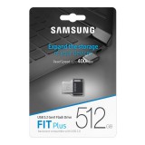 SAMSUNG FIT PLUS PENDRIVE 512GB USB 3.1 Ezüst