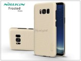 Samsung G955F Galaxy S8 Plus hátlap képernyővédő fóliával - Nillkin Frosted Shield - arany