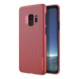 Samsung Galaxy A8 Plus (2018) SM-A730F, Műanyag hátlap védőtok, Nillkin Air, piros (64615) - Telefontok