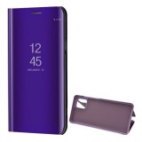 Samsung Galaxy Note 10 Lite SM-N770, Oldalra nyíló tok, hívás mutatóval, Smart View Cover, lila (utángyártott) (RS93547) - Telefontok