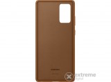 Samsung Galaxy Note 20 bőr tok, barna