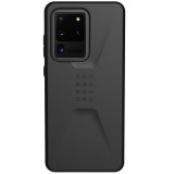 Samsung Galaxy S20 Ultra 5G SM-G988, Műanyag hátlap védőtok, szilikon belső, közepesen ütésálló, UAG Civilian, fekete (RS94195) - Telefontok