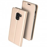 Samsung Galaxy S20 Ultra 5G SM-G988, Oldalra nyíló tok, stand, Dux Ducis, arany (92984) - Telefontok