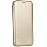 Samsung Galaxy S21 Ultra 5G SM-G998, Oldalra nyíló tok, stand, Forcell Elegance, arany (96870) - Telefontok