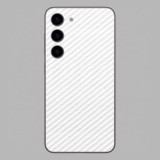Samsung Galaxy S23 Plus - 3D fehér karbon fólia