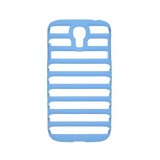 Samsung Galaxy S4 i9500, Műanyag hátlap védőtok, világoskék, No.1 (PU-LI-CRY-I9500-28) - Telefontok
