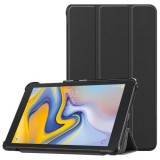 Samsung Galaxy Tab A 8.0 (2018) SM-T387, mappa tok, Trifold, fekete (RS83182) - Tablet tok
