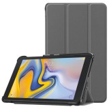 Samsung Galaxy Tab A 8.0 (2018) SM-T387, mappa tok, Trifold, szürke (RS83189) - Tablet tok