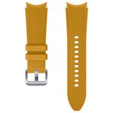 Samsung Galaxy Watch4,Galaxy Watch4 Classic Hibrid bőrszíj (20mm, S/M) mustársárga (ET-SHR88SYEGEU) (ET-SHR88SYEGEU) - Szíj