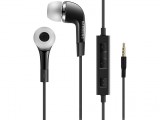 Samsung gyári sztereó felvevős fülhallgató - EHS64AVFBE - 3,5 mm jack- fekete (ECO csomagolás)