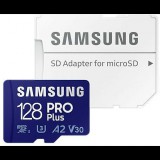 Samsung Pro Plus 128GB microSD (MB-MD128KA/EU) memória kártya adapterrel (MB-MD128KA/EU) - Memóriakártya
