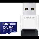 Samsung Pro Plus 128GB microSD (MB-MD128KB/WW) memória kártya kártyaolvasóval (MB-MD128KB/WW) - Memóriakártya