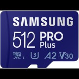 Samsung Pro Plus 512GB microSD (MB-MD512KB/WW) memória kártya kártyaolvasóval (MB-MD512KB/WW) - Memóriakártya