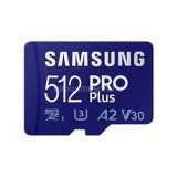 Samsung PRO PLUS UHS-I 512GB MicroSD kártya R160/W120, adapter (MB-MD512KA/EU)