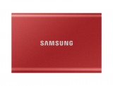 Samsung T7 external USB 3.2 1TB SSD, piros