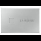 Samsung T7 Touch ujjlenyomatolvasós külső SSD ezüst 500GB USB 3.2 (MU-PC500S/WW) (MU-PC500S/WW) - Külső SSD