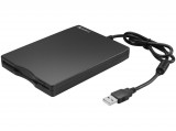 SANDBERG 133-50 USB Floppy Drive 1.44MB külső meghajtó fekete