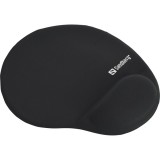 Sandberg egérpad és ergonomikus eszköz, gel mousepad with wrist rest 520-23