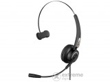 Sandberg Fejhallgató - USB Office Headset Pro Mono (USB; mikrofon; hangerő szabályzó; 2,1m kábel; fekete)