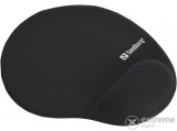 Sandberg Mousepad Black egérpad csuklótámasszal,  fekete