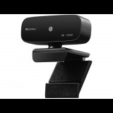 Sandberg Webcam Autofocus 1080P HD webkamera fekete (134-14) (Sandberg 134-14) - Webkamera