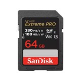 Sandisk 64GB SDXC Extreme Pro Class 10 UHS-II V60 00215491