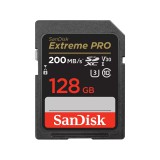 SanDisk Extreme PRO, 128 GB, SDXC, UHS-I, Class 10, QuickFlow, Memóriakártya