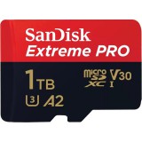 SanDisk Extreme PRO microSDXC 1TB 200MB/s + Adapter (SDSQXCD-1T00-GN6MA) - Memóriakártya