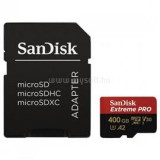 Sandisk Extreme Pro MicroSDXC memóriakártya 400GB, Class10, UHS-I U3 + adapter (183523)
