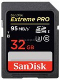 Sandisk Extreme Pro SDHC memóriakártya 32GB, UHS-I U3 (173368)