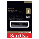 SanDisk Extreme PRO USB flash meghajtó 1000 GB USB A típus 3.2 Gen 1 (3.1 Gen 1) Fekete