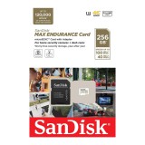 SanDisk Max Endurance Micro SDXC + Adapter 256GB A1 Class 10 UHS-I (100/40 MB/s)
