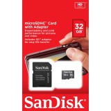SanDisk microSDHC 32GB memóriakártya Class 4