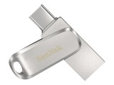 Sandisk Ultra Dual Drive Luxe 256GB USB 3.0, USB Type C rozsdamentes acél pendrive