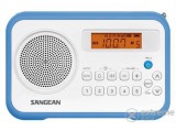 Sangean PR-D18 sztereó szintézeres hordozható rádió, kék