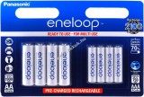 Sanyo/Panasonic eneloop akkucsomag 4db AA 1900mAH + 4db 750mAh AAA típus BK-KJMCCE44E