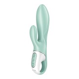 Satisfyer Air Pump Bunny 5 - okos pumpálható vibrátor (menta)